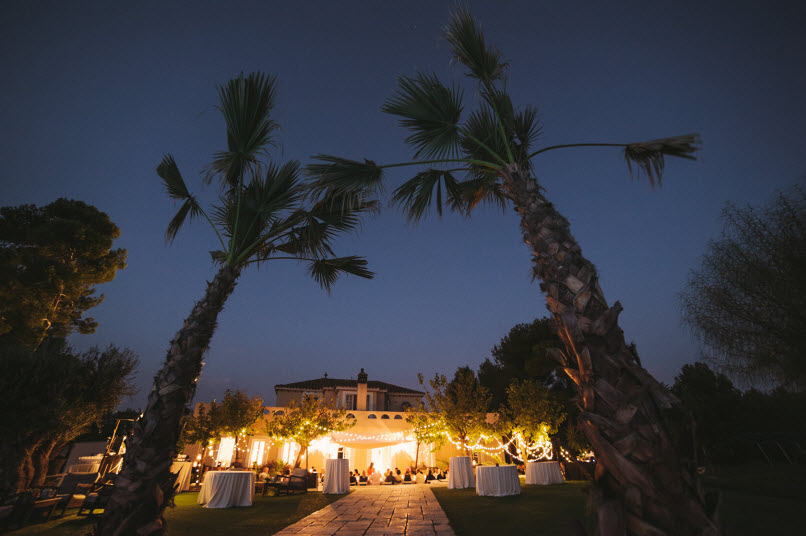 wedding reception at Casa Nova Estate