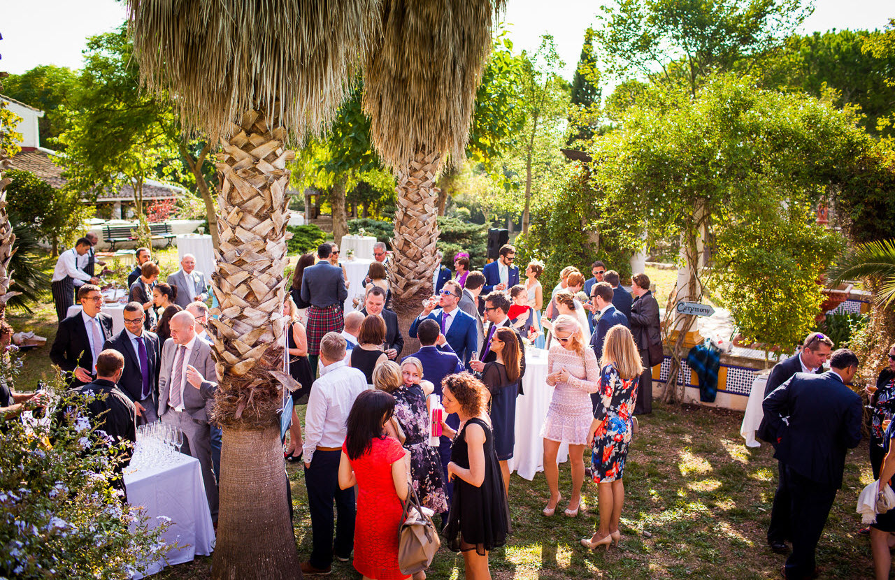 a wedding in Sitges