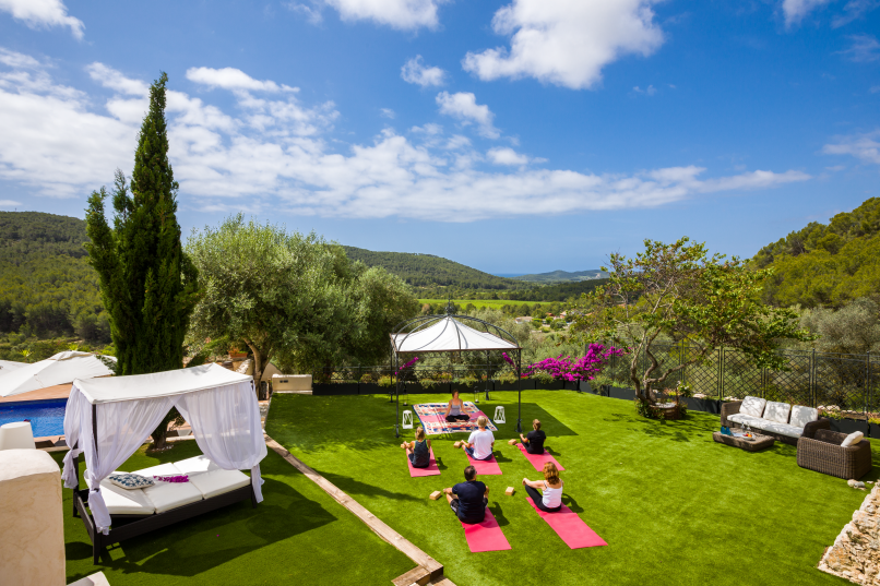 Yoga at Can Marcer de la Penya